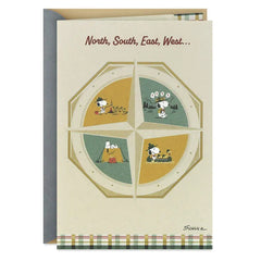 Peanuts® Beagle Scouts Compass No One Like You Birthday Card