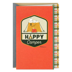Peanuts® Beagle Scouts Snoopy Happy Camper Birthday Card