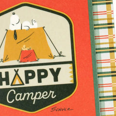 Peanuts® Beagle Scouts Snoopy Happy Camper Birthday Card