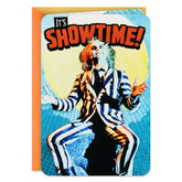 Beetlejuice It's Showtime Pop-Up Birthday Card