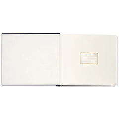 Best Day Ever Gold on Navy Linen Photo Album