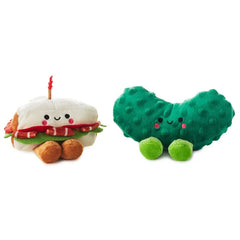 Better Together BLT and Pickle Magnetic Plush Pair, 4"