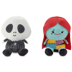 Disney Tim Burton's The Nightmare Before Christmas Better Together Jack & Sally Magnetic Plush, 5"