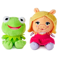 Better Together Muppets Kermit and Miss Piggy Magnetic Plush Pair