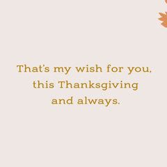 Peace to You Thanksgiving Card