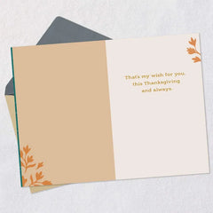 Peace to You Thanksgiving Card