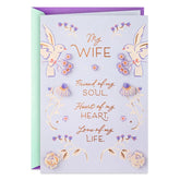Celebrating You and a Lifetime of Love Romantic Birthday Card for Wife