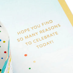 Celebrating You Cake 3D Pop-Up Birthday Card