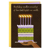 God Lights Our World Birthday Card
