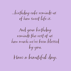 God Lights Our World Birthday Card