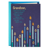 Seeing the World Through Your Eyes Birthday Card for Grandson