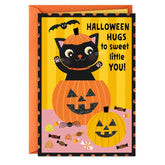 Hugs to Sweet Little You Halloween Card for Kids
