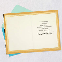 Your Determination Has Paid Off College Graduation Card