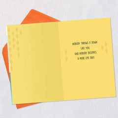 Nobody Throws It Down Like You Birthday Card for Dad