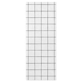 Windowpane on White Tissue Paper, 6 Sheets