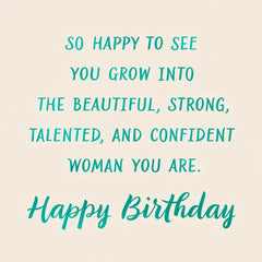 You're All Grown Up Birthday Card for Her