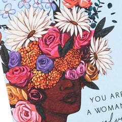 Celebrating Who You've Been and Who You're Becoming Birthday Card for Women