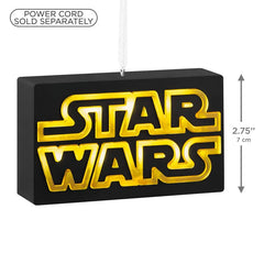 Star Wars™ In a Galaxy Far, Far Away.... Ornament With Light