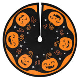 Mini Halloween Time Fabric Tree Skirt, 12"