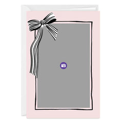 Pretty Bow Custom Card for Her