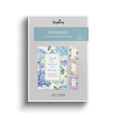 Showered With Blessings Assorted Religious Wedding Cards, Box of 12