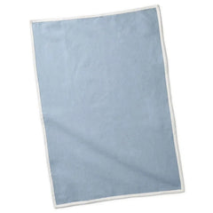 Lacey Chabert Collection Green Floral and Blue Chambray Tea Towels, Set of 2