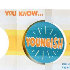 When You Were Young Funny Birthday Card