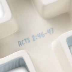 First Communion Cross-Shaped Lidded Trinket Dish