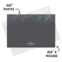 Silver Shimmer Graduation Brunch Flat Graduation Brunch Invitation