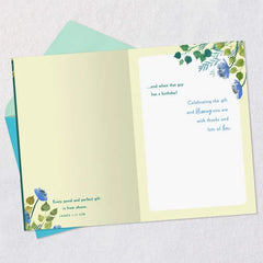 You're a Gift Religious Birthday Card for Son-in-Law