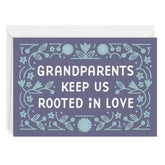 Grandparents Keep Us Rooted in Love Custom Card