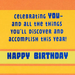 Your Day to Explore Birthday Card for Kids