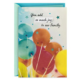 You Add So Much to Our Family Birthday Card for Relative