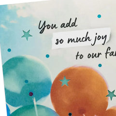 You Add So Much to Our Family Birthday Card for Relative