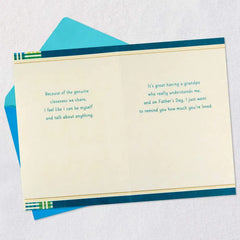 Love Our Genuine Closeness Father's Day Card for Grandpa