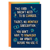 It's Listening Funny Birthday Card