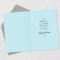 The Best Is Yet to Come High School Graduation Card
