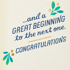 Happy Ending, Great Beginning High School Graduation Card
