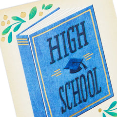 Happy Ending, Great Beginning High School Graduation Card
