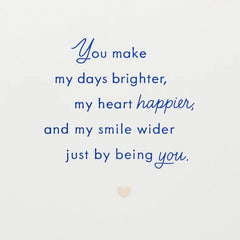 You've Shown Me Love Is Real Anniversary Card