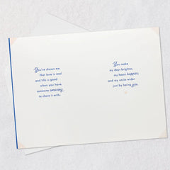 You've Shown Me Love Is Real Anniversary Card