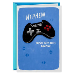 You're Next-Level Amazing Birthday Card for Nephew