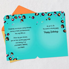 Diva in Your DNA Birthday Card for Her