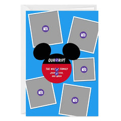 Disney Mickey Ears Photo Collage Custom Card