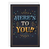Here's to You Custom Birthday Card