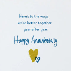 Adventures and Memories 25th Anniversary Card for Husband