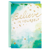Believe in Yourself High School Graduation Card