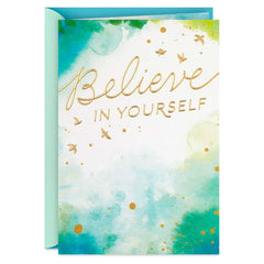 Believe in Yourself High School Graduation Card