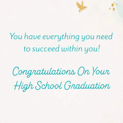 Believe in Yourself High School Graduation Card