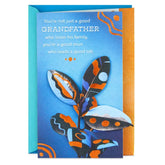 A Good Man Who Leads a Good Life Birthday Card for Grandfather